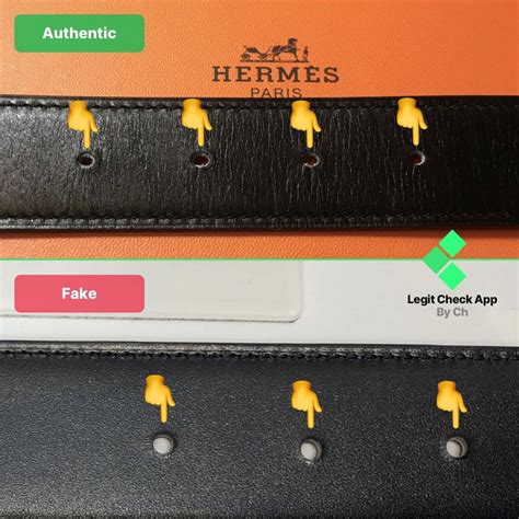 hermes belt replica difference